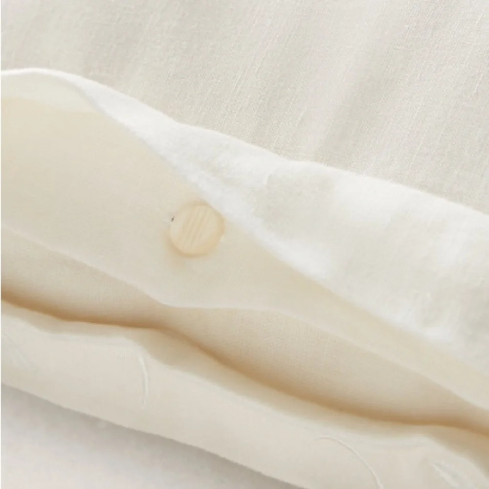 Ralph Lauren Blyth Throw Pillow in Parchment